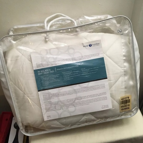 Sleep Number In Balance Temperature Reg Mattress Topper Quilted Queen 90x90 - Picture 4 of 11